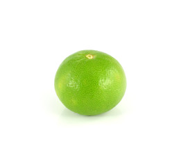 Fresh lime  Isolated on white background