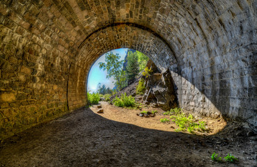 The Circum-Baikal Railway Abandoned Tunnel