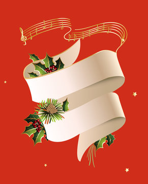 Christmas concert poster template