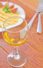 wine and cheese
