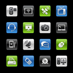 Communication Icons -- Gelbox Series
