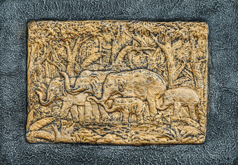 gray stone floor texture design