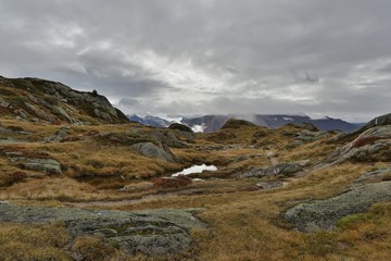 Fototapeta na wymiar Alpine Landschaft