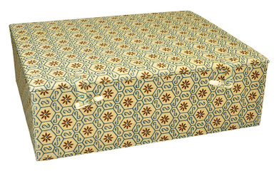 Chinese Fabric Covered Box