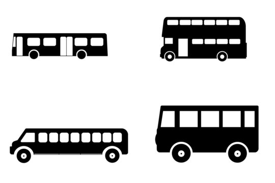 Bus en 4 icônes
