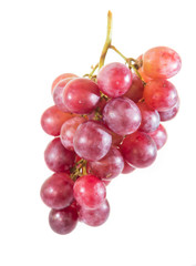 Fototapeta premium red grape isolated on white
