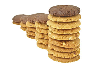 brown cookie bar