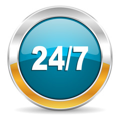 24/7 icon