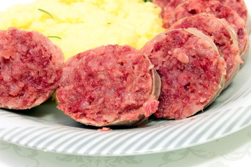 cotechino con polenta