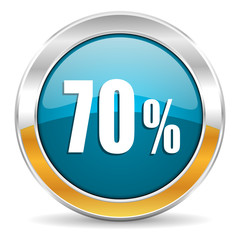 70 percent icon