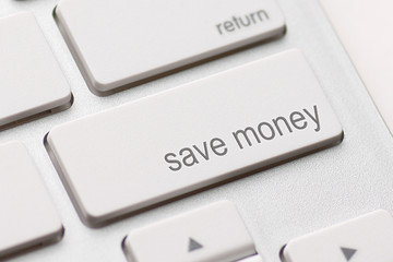 Save Money button key