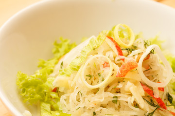 salad with cabbage