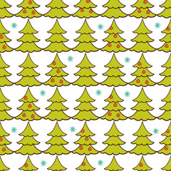 Christmas seamless pattern