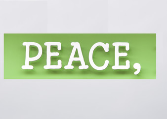 Fototapeta premium Peace Sign