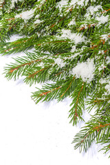 Obraz premium Christmas background. Eve framework