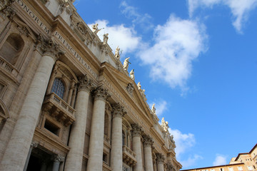 Obraz premium St. Peters Basilica, Rome, Italy