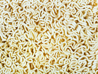 instant ramen close up