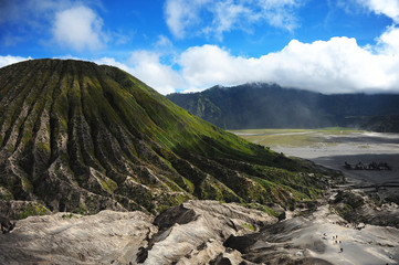 Landscape of Mount Bromo Volcano, Indonesia