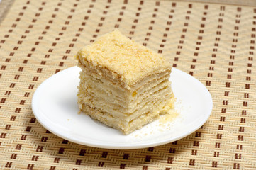 Flaky sweet pastry