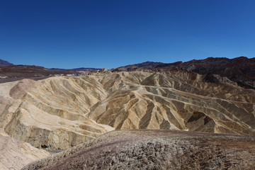 Massif rocheux de la vallée de la mort
