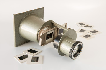 Viejo Proyector De Diapositivas