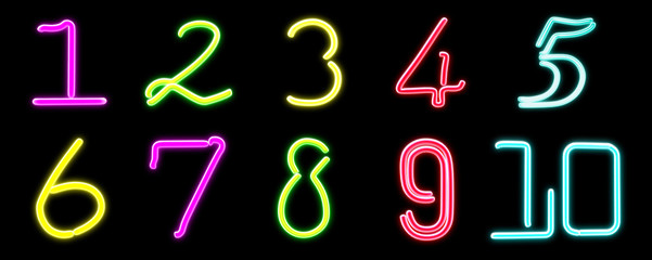 number one to ten countdown