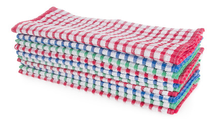 towel. Kitchen towel on a background