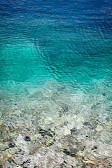 Sea and rock background