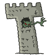 Tower castle