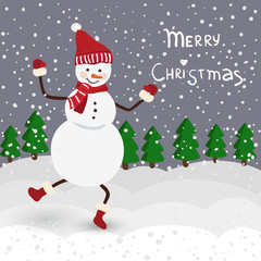 New year card in vector