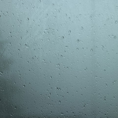 Rain drops in a window