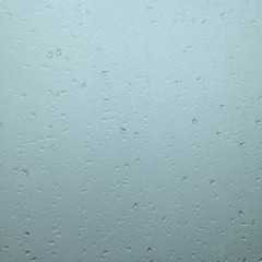 Rain drops in a window