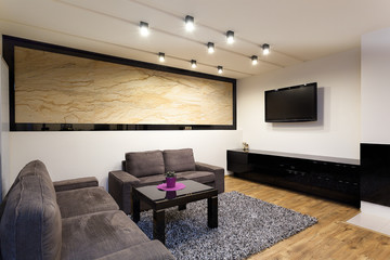 Urban apartment - living room