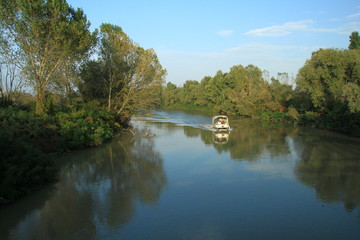 In barca sul Delta del Po