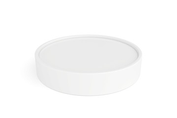 closed container with cream for face