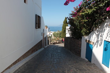 Fototapeta premium paese in mare