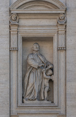 Fototapeta na wymiar Roma, Sant'Andrea della Valle, San Gaetano