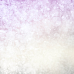 Grunge Gold and Pink Christmas Light Bokeh and Vintage Crystal