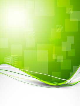 Abstract green background