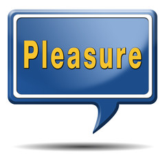 pleasure