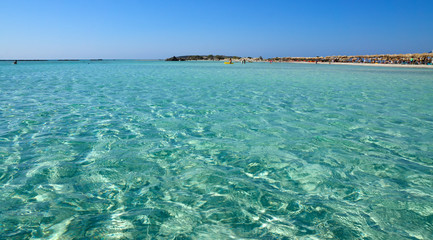 Paradisiac beach in Greece