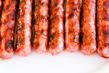 BBQ sausages