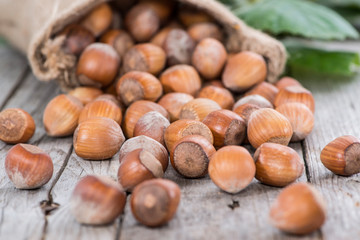 Fresh Hazelnuts