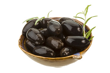Black gigant olives