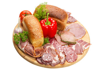 Sausages assortment