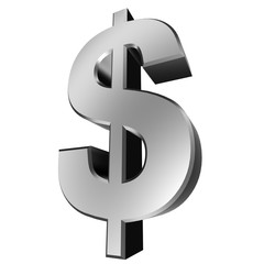 3d sign collection - dollar