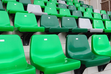 Obraz premium Audience seat in stadium