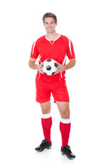 Portrait Of A Soccer Player