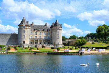 Obraz premium Chateau Roche Courbon