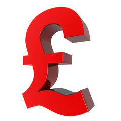 3d sign collection - pound